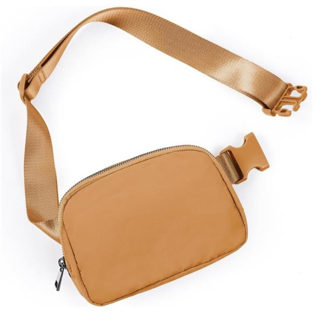 Unisex Mini Belt Bag with Adjustable Strap Small Waist Pouch for Workout Running